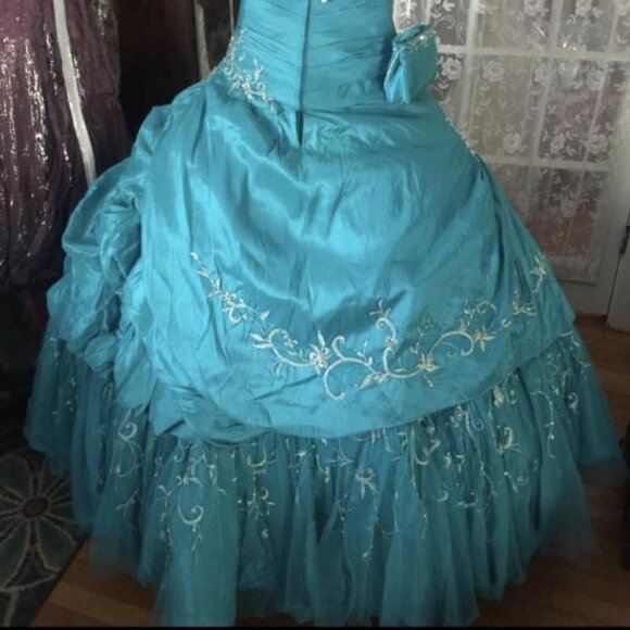 Gorgeous Prom wedding quince cotillion formal dress for size 12 - Picture 5 of 5